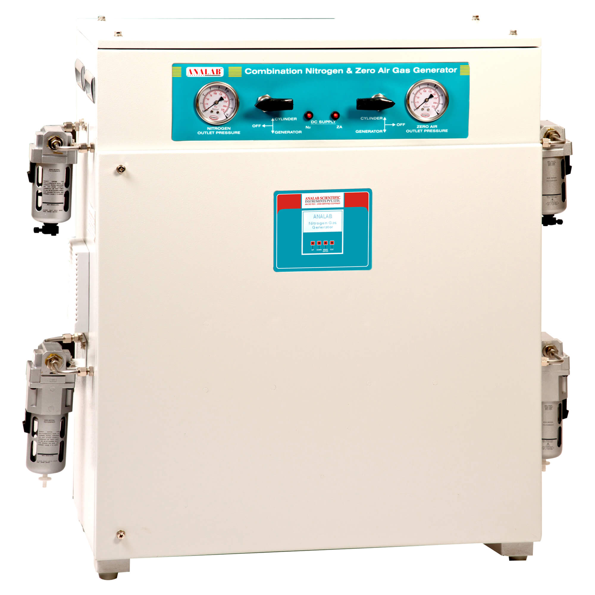 Combination Nitrogen – Zero Air Gas Generator
