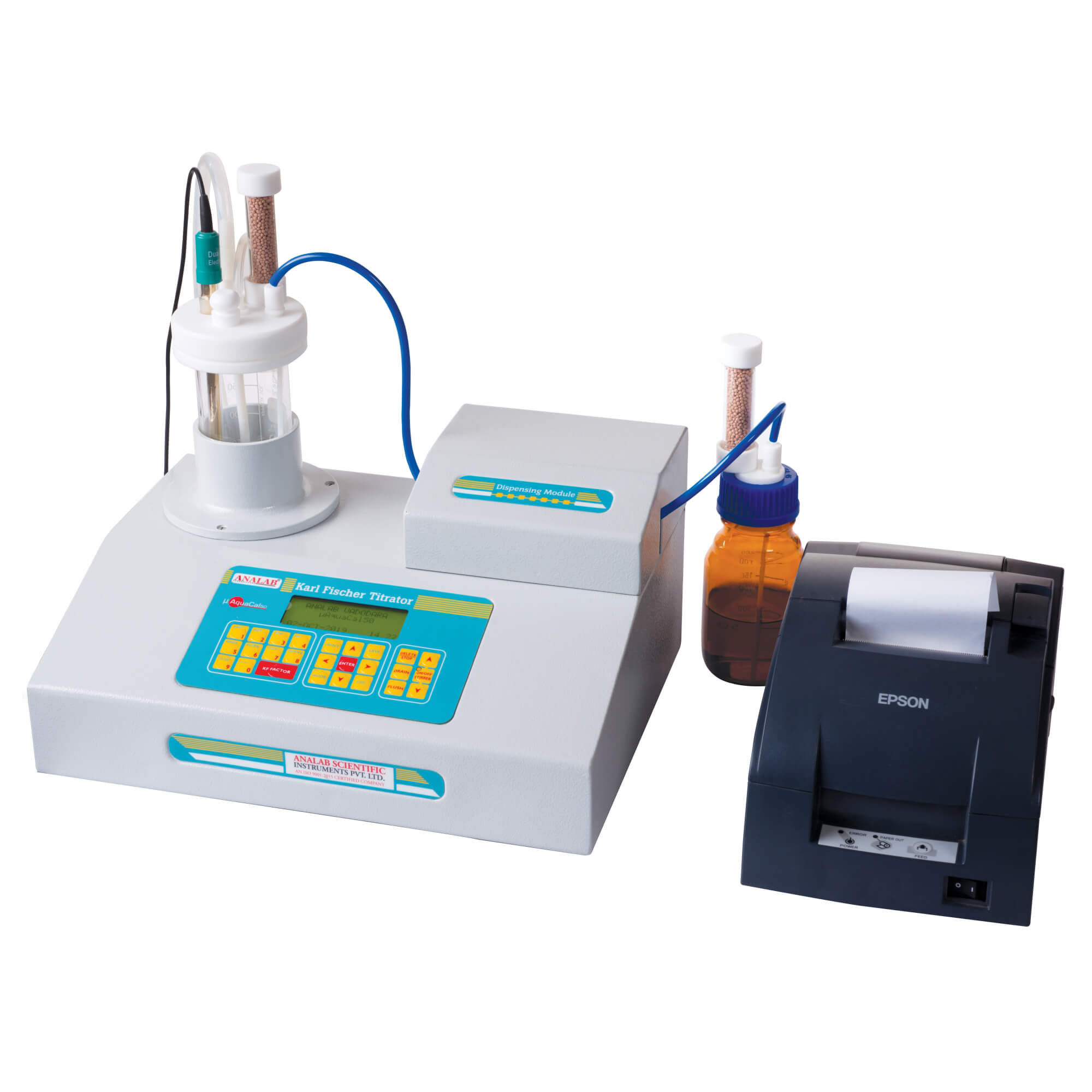 Microcontroller Based Karl Fischer Titrator Model : µAquaCal50 Manufacturer in India