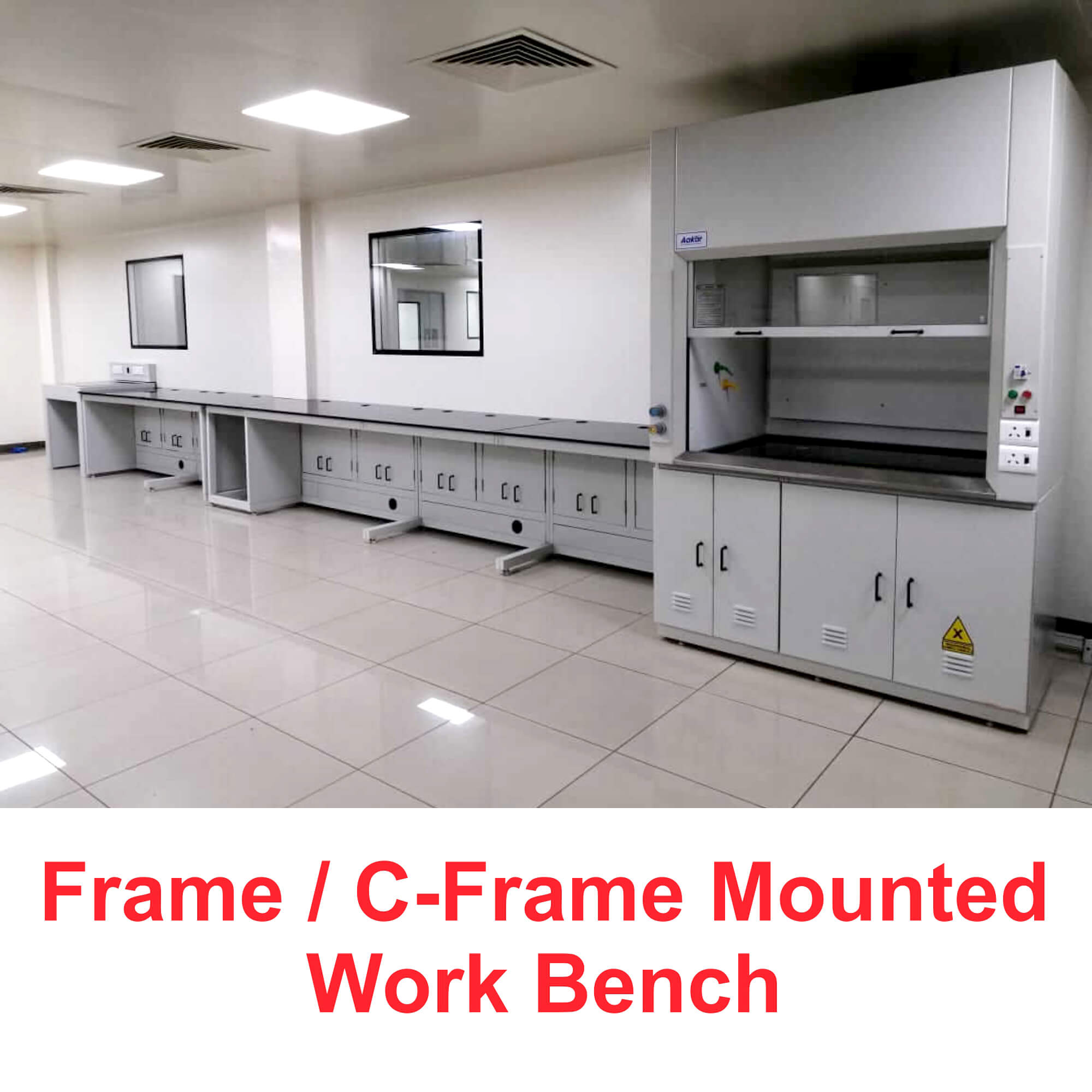 Frame / C-Frame Mounted Work Bench Manufacturer in India